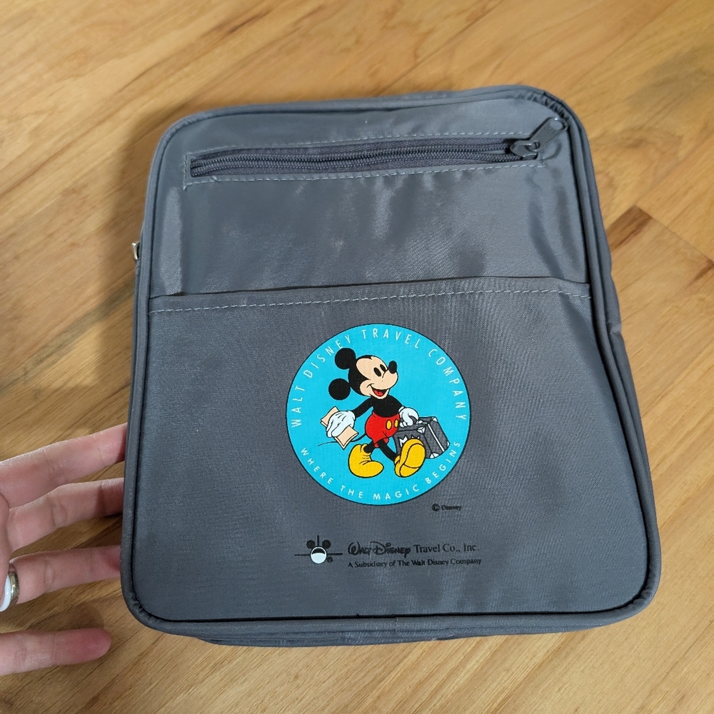 Vintage Disney Folding Duffle Bag